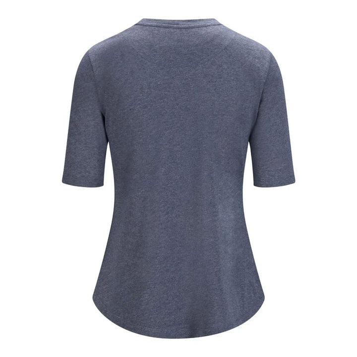 Karina Linen Tee - Blue Denim