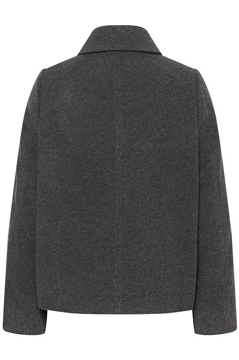 Lamilla Outerwear - Medium Grey Melange