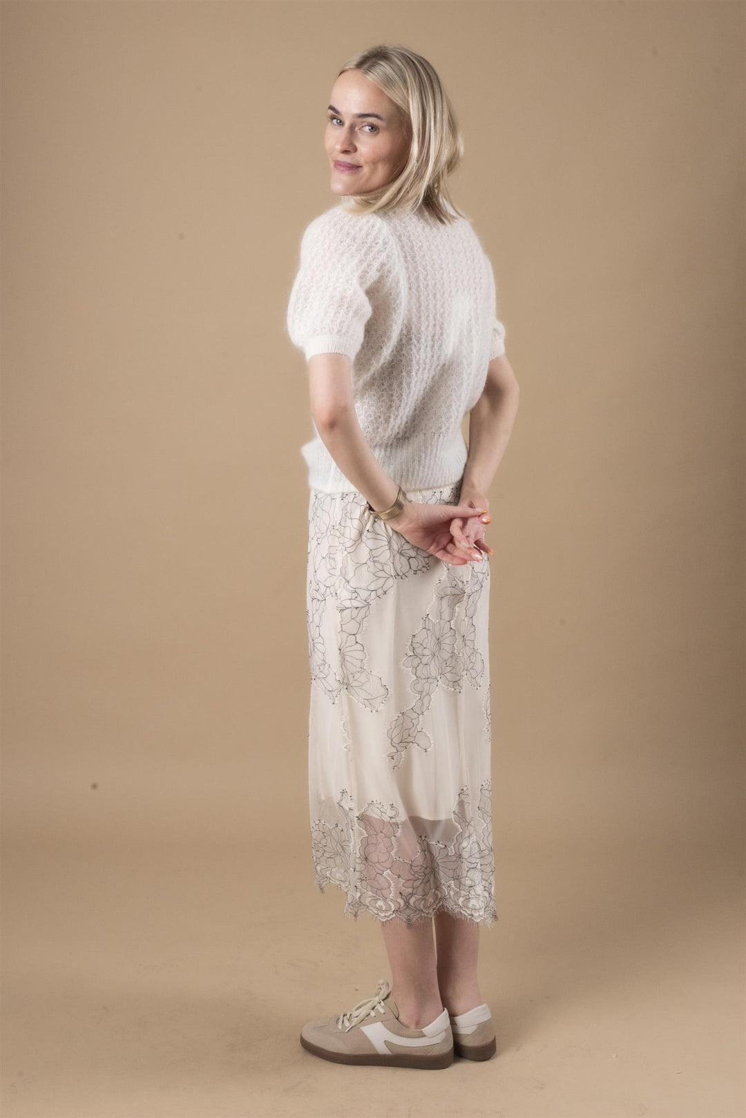 Wila Lace Skirt - Tofu