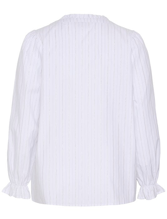 KCellia Blouse - Chalk/silver stripe