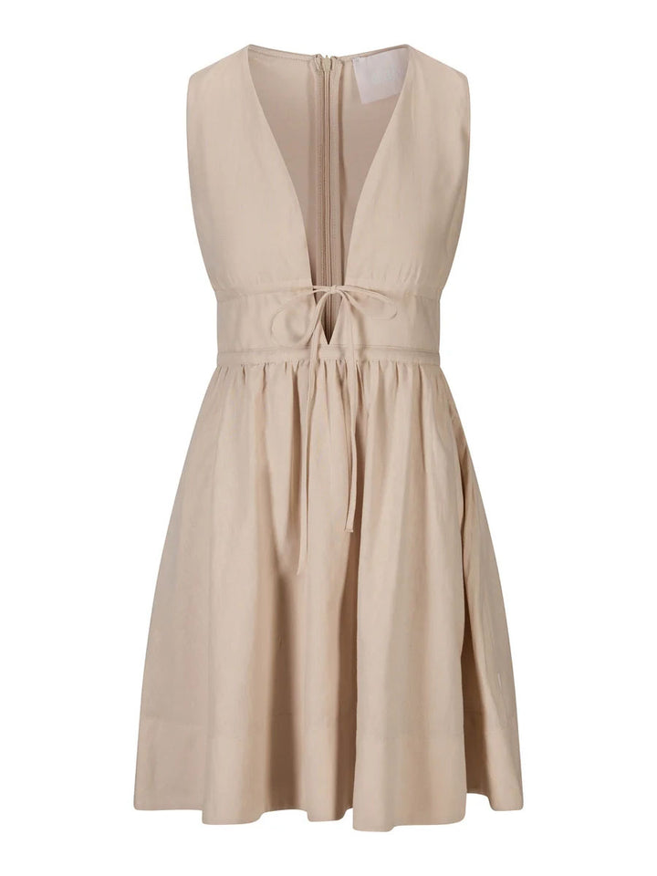 Zilli Linen Dress - Beige
