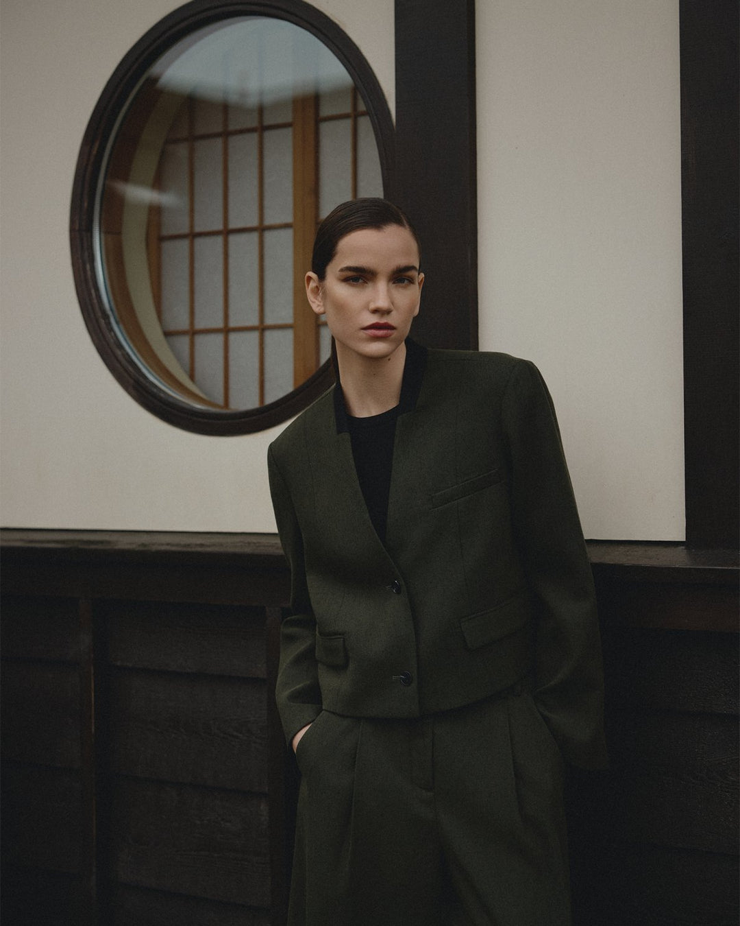 Cabrie Pants - Forest Mel