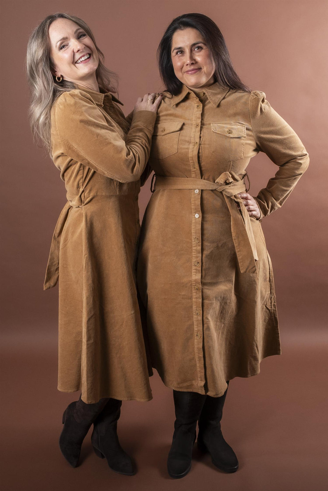 FiaGo Dress - Caramel