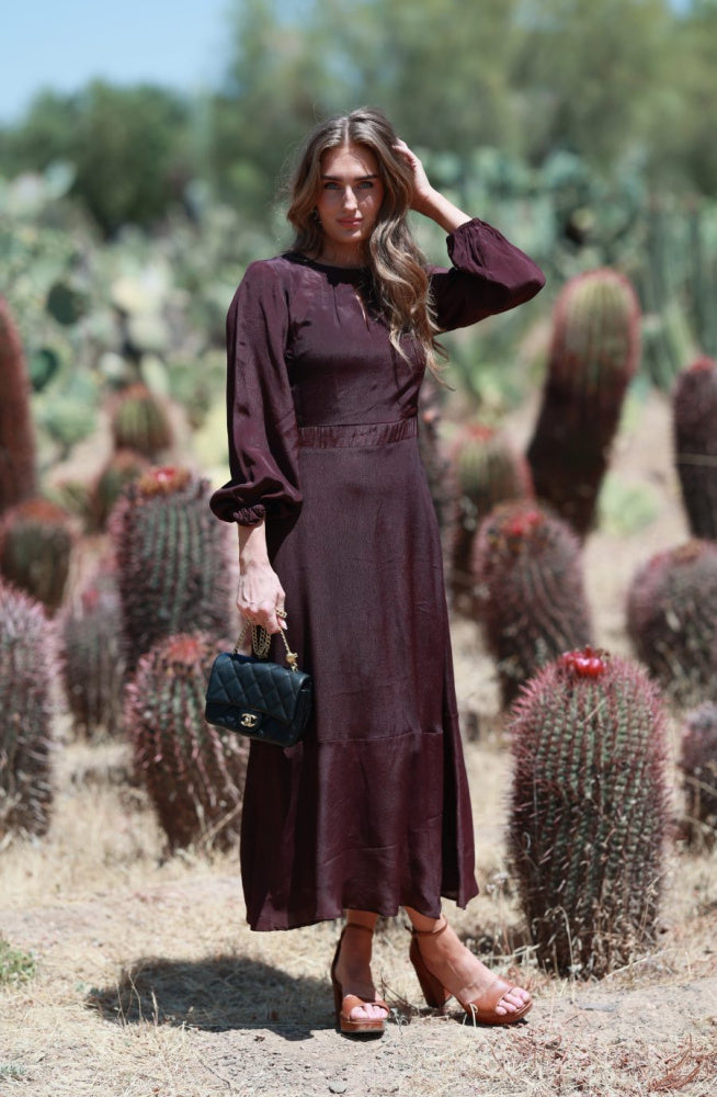 Samira Dress - Mulberry