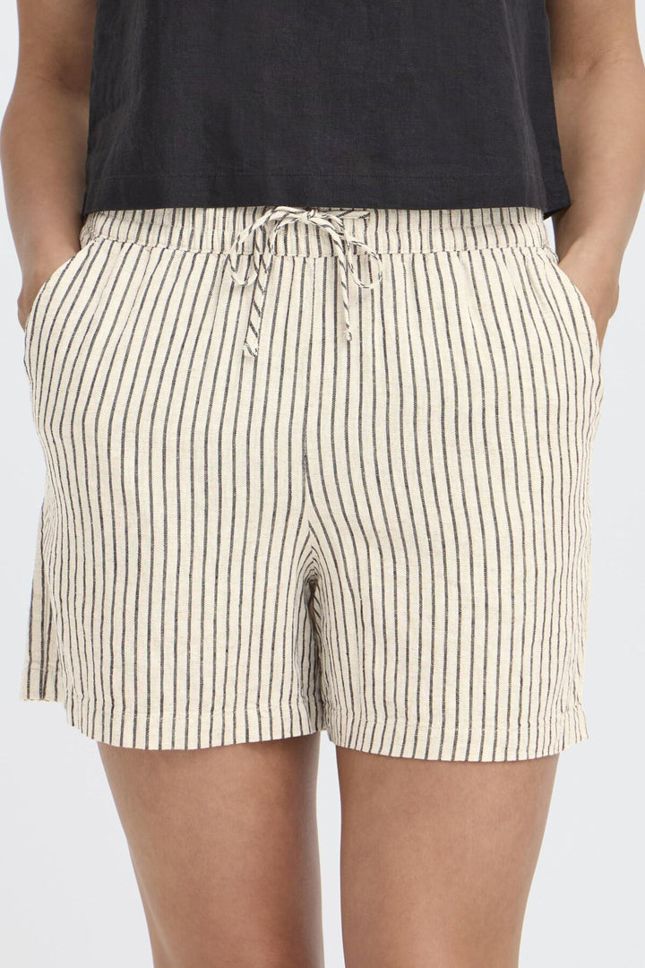 BYFALAKKA Shorts 4 - RAINY DAY STRIPE