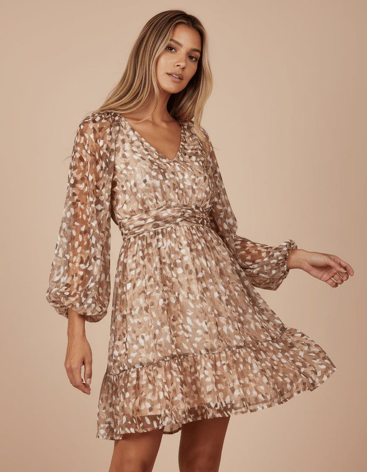 Fione Dress - Beige