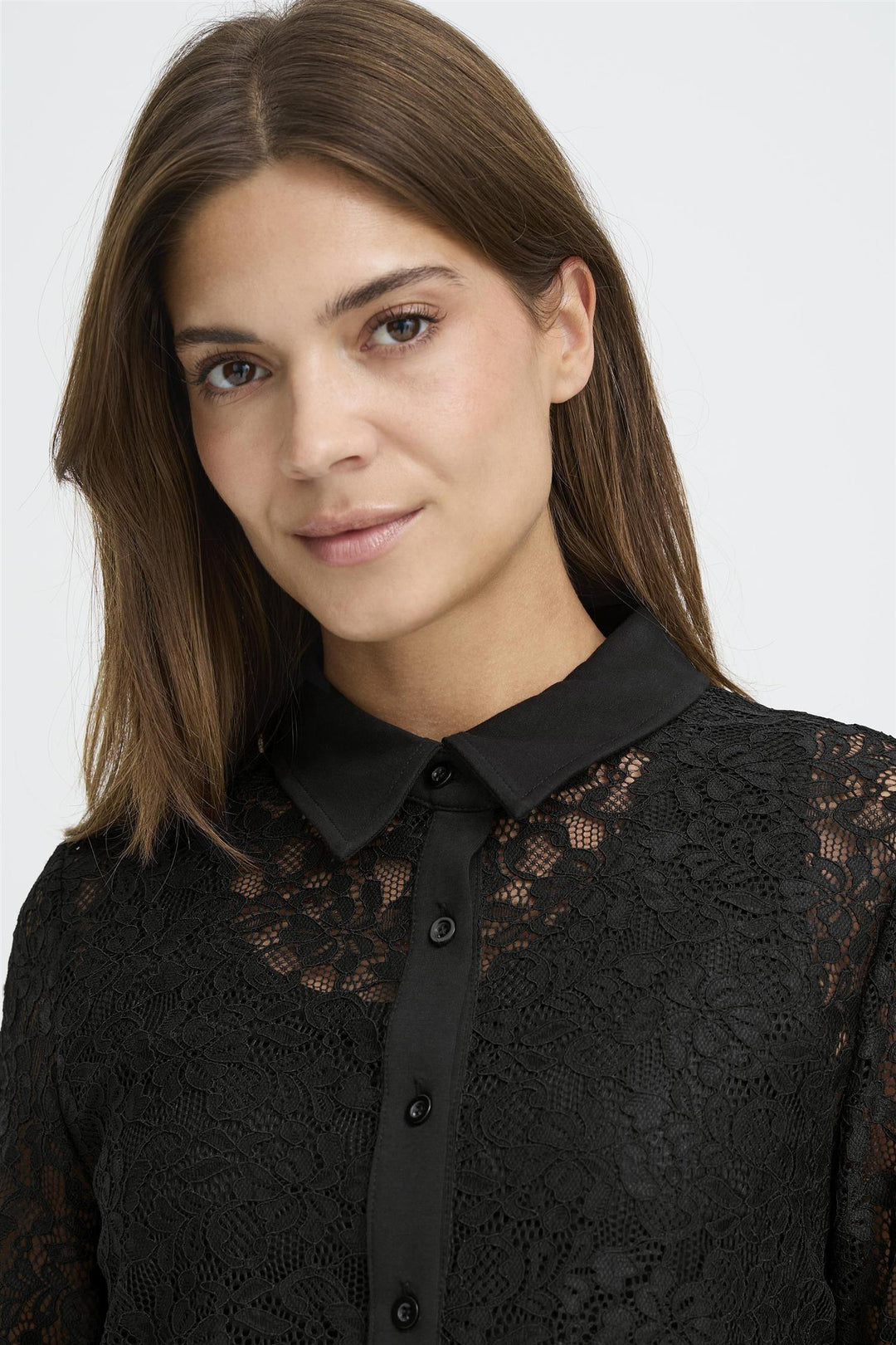 PZJASMINE SHIRT - Black Beauty