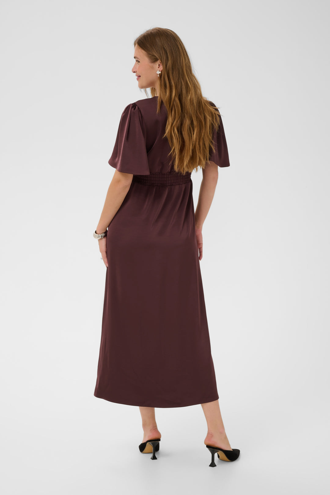 KAgunhild Long Dress - Graphite