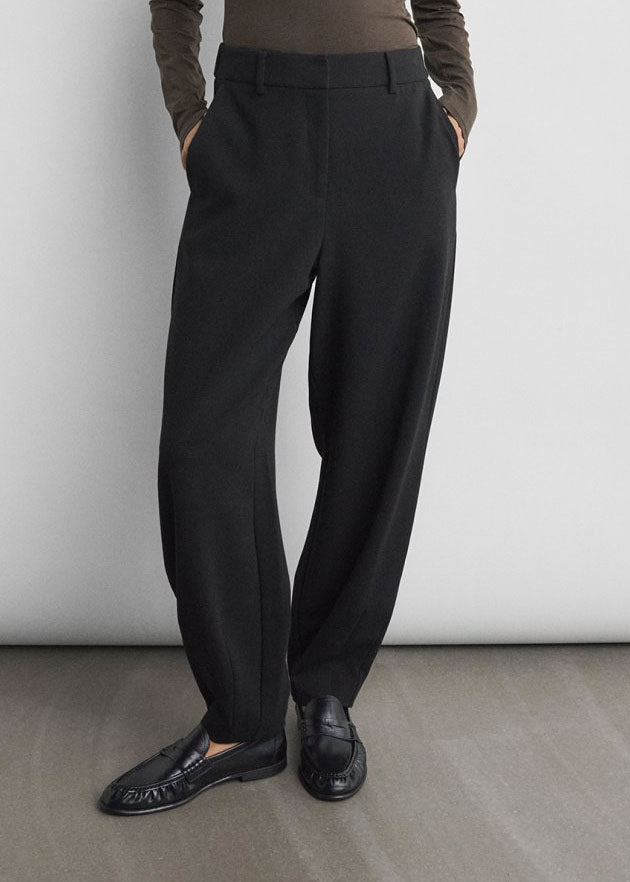 Macy Michelle HighWaist Barrel Pant - Black