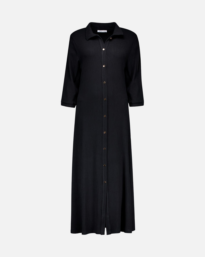 Verine Midi Dress - Black