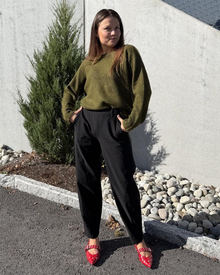 Mie Barrelpant - Black