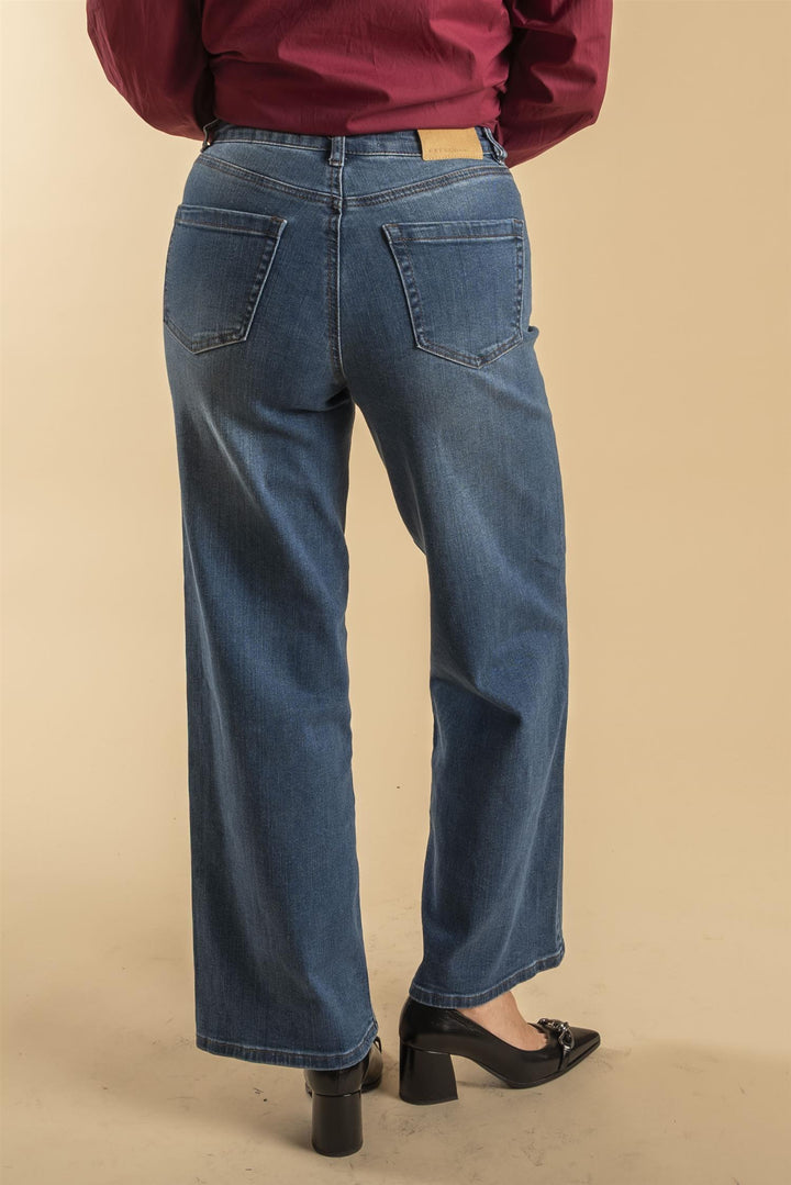 KAmeadow HighWaist Regular Fit Jeans - Medium blue denim