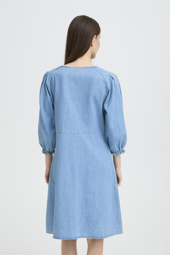 PZMALIA Denim Dress - Light Blue Denim