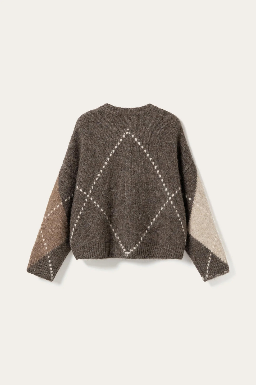 Lai Knit Pullover - Ash Brown Mix