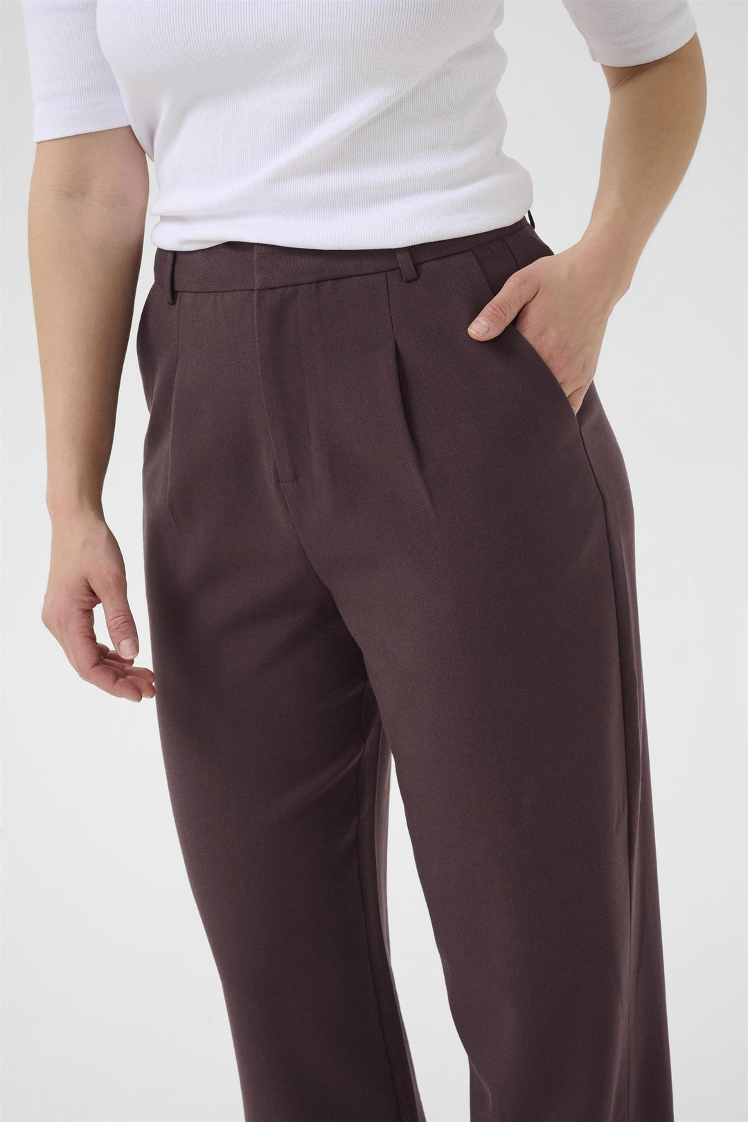 KAmerle 7/8 Pants Suiting - Fudge