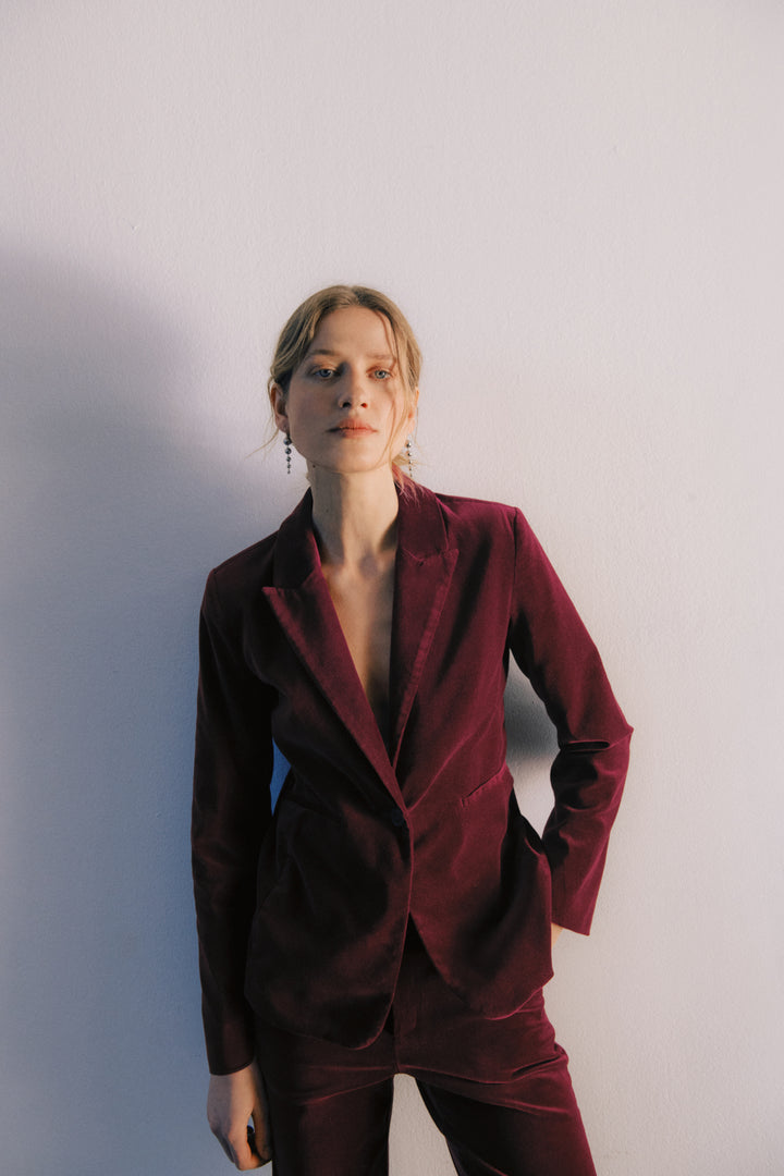 Dahlia Jacket - Biking Red