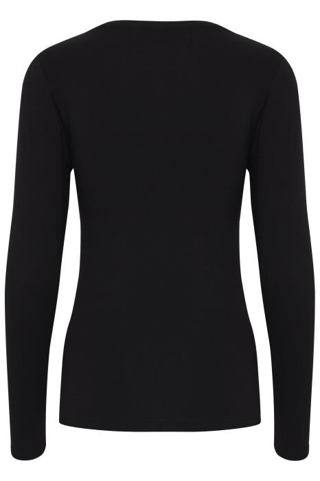 BYPAMILA LS T-SHIRT - JERSEY - Black