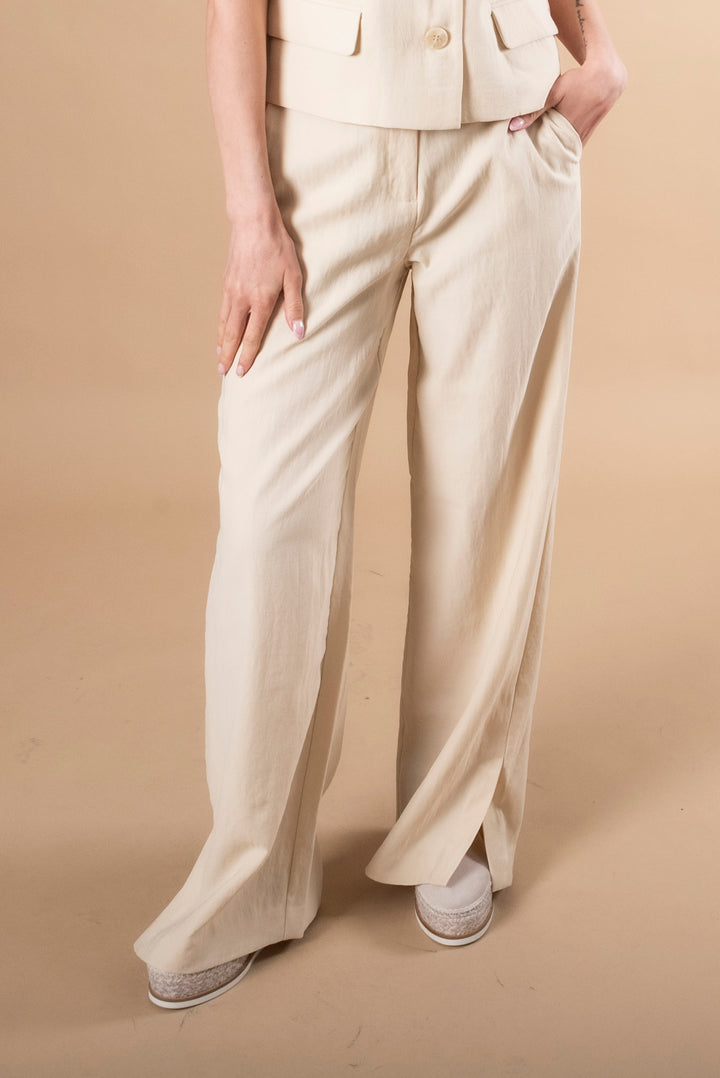 Keeley Edel Mira HighWaist Pant - Bleket Sand