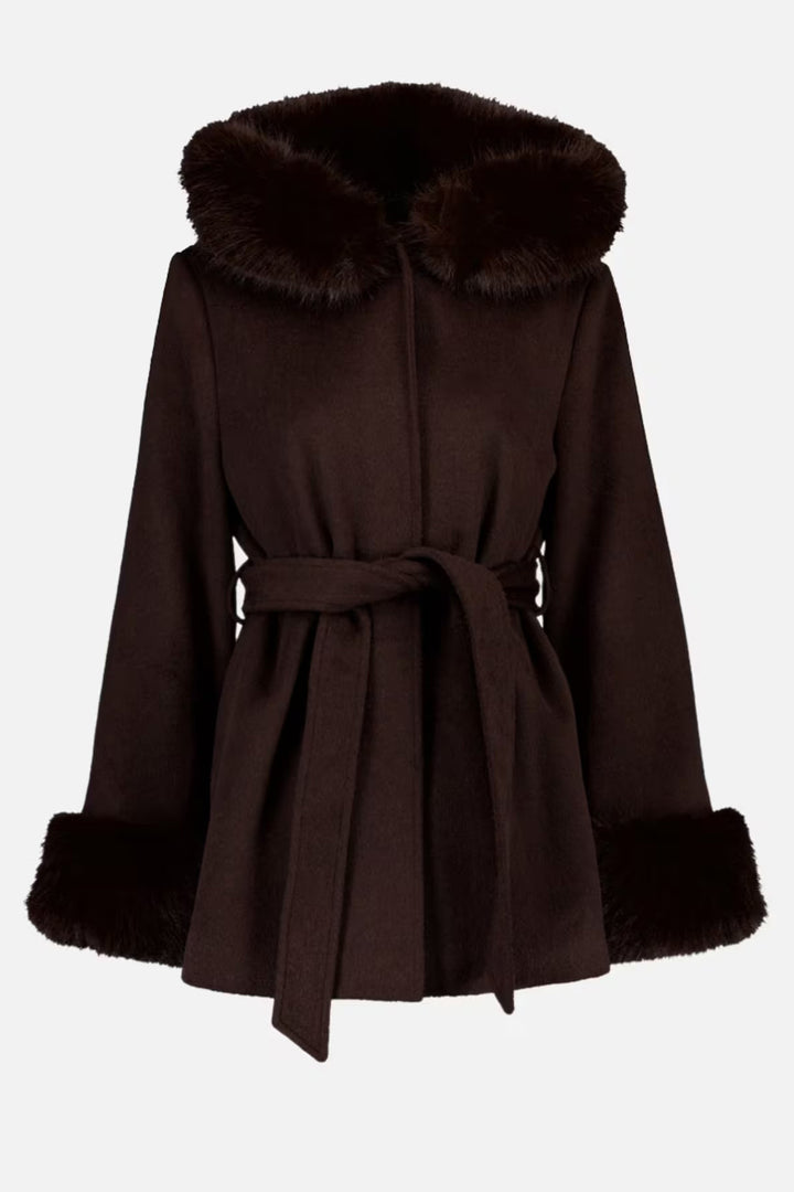 Alberta Coat - Chocolate