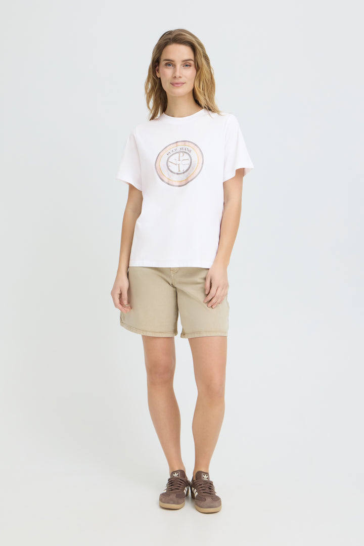 PZCHERI T-SHIRT - Bright White