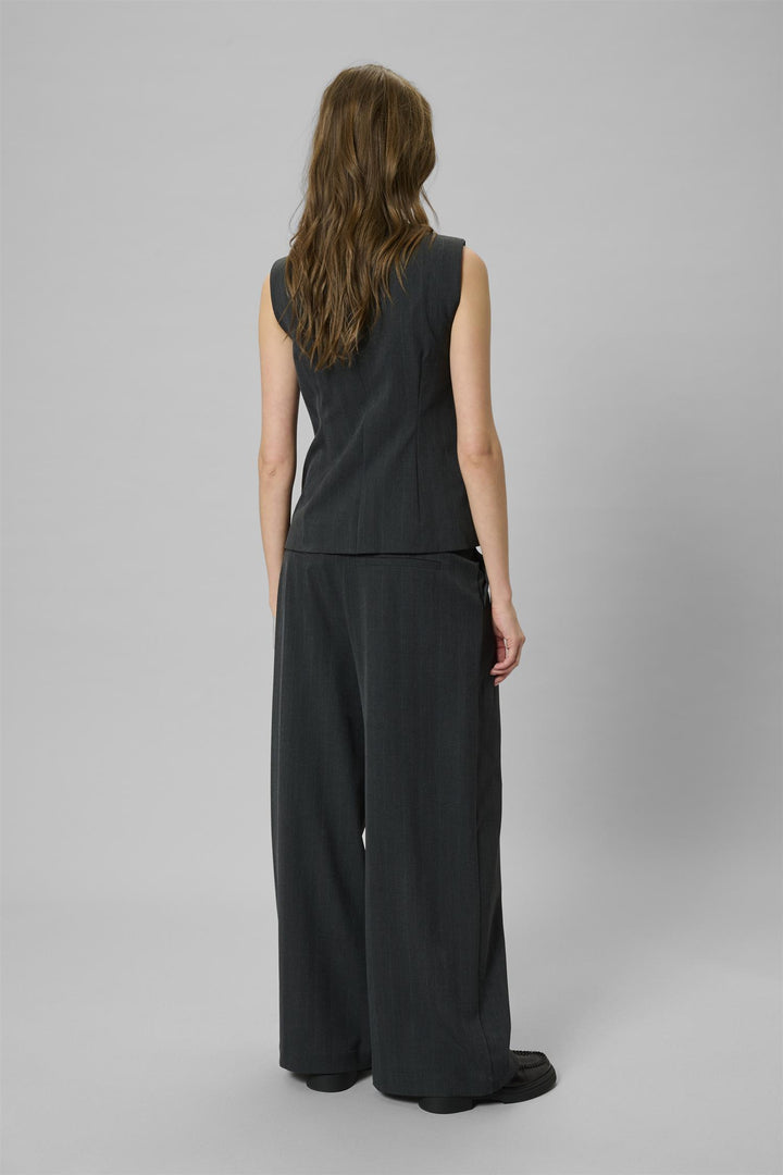 Luna High Wide Pant - Asphalt