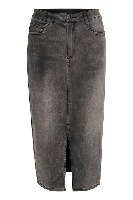 KAsinem Skirt - Medium Grey Denim