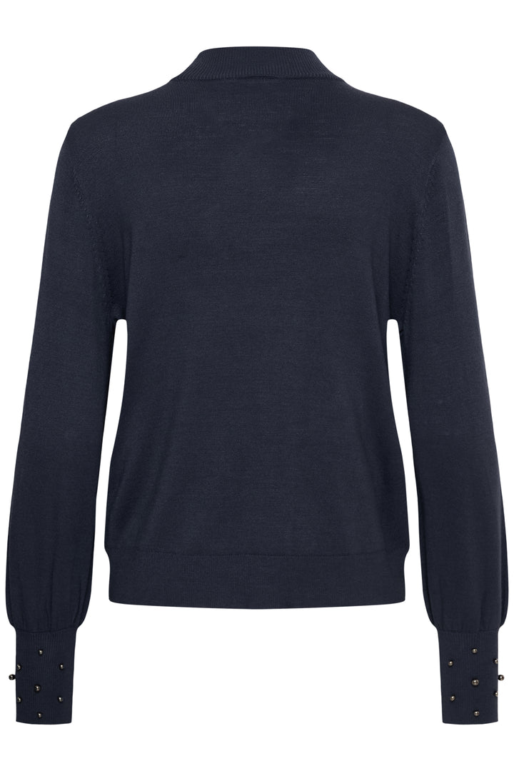 KAlizza Beaded Cuff Pullover - Graphite
