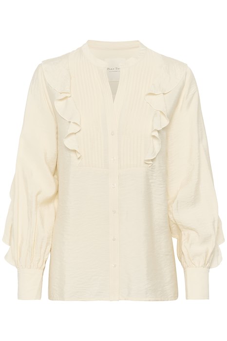 Stefani Blouse - Eggnog