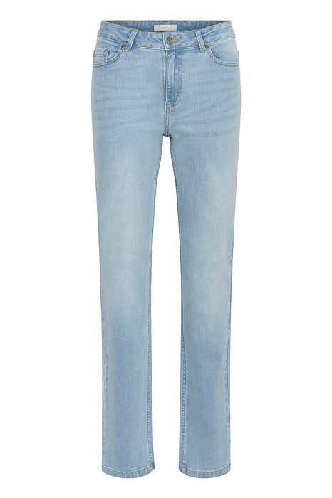 KAmaris Reg Fit Jeans - Light Blue Washed Denim