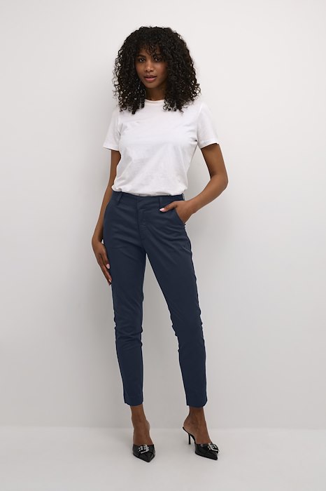 KAlea 7/8 Chino Pant - Midnight Marine