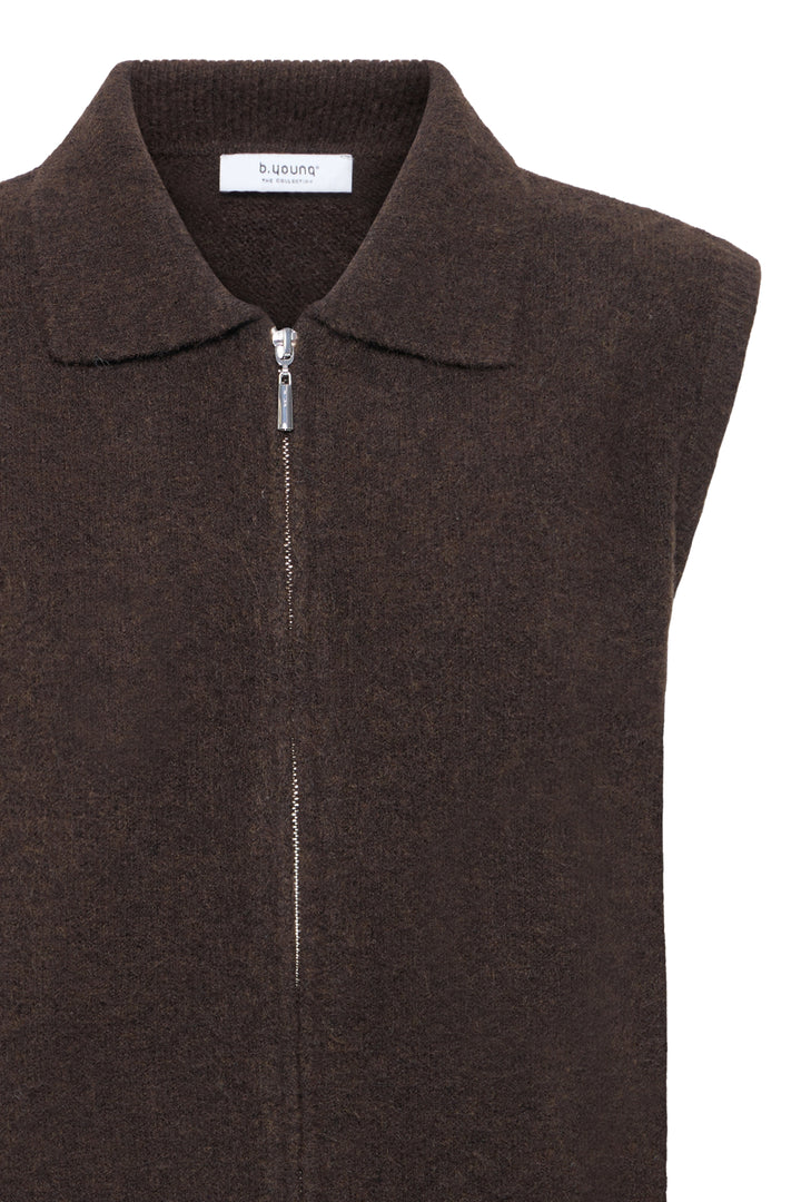 BYomea Zipper Pullover - Java Melange