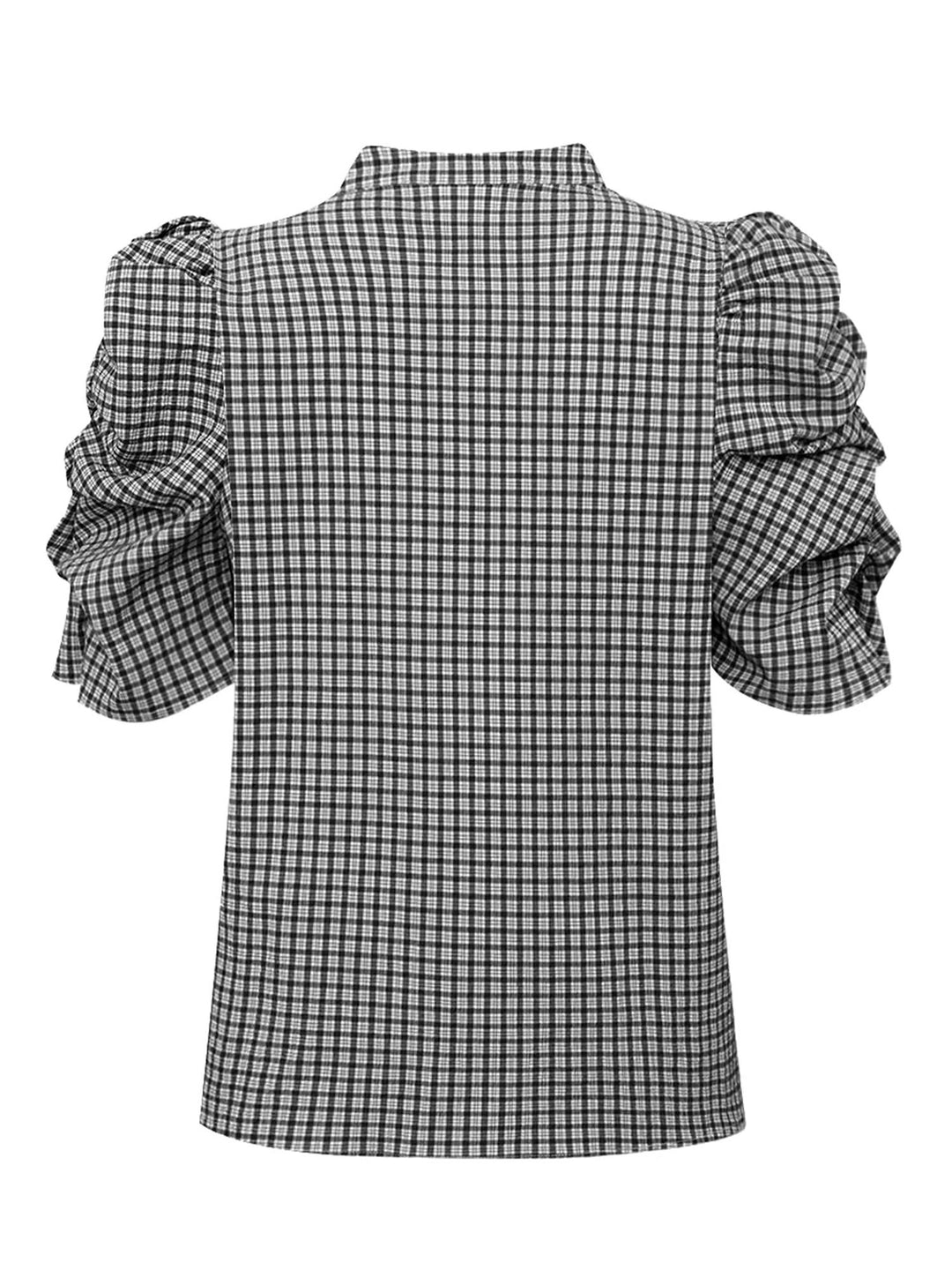AnnsofiGO Lullu Blouse - Black Check