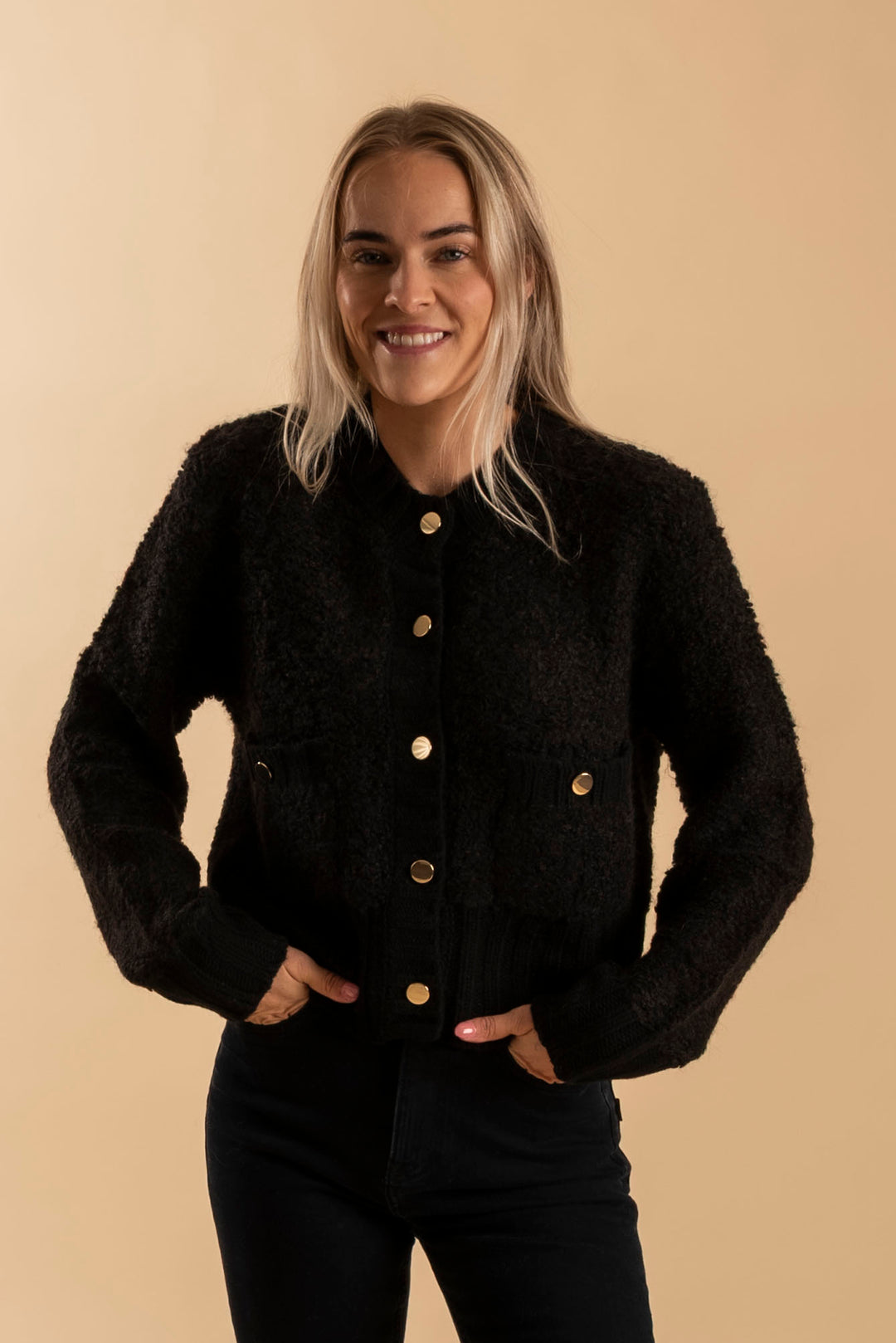 Guo Cardigan - Black