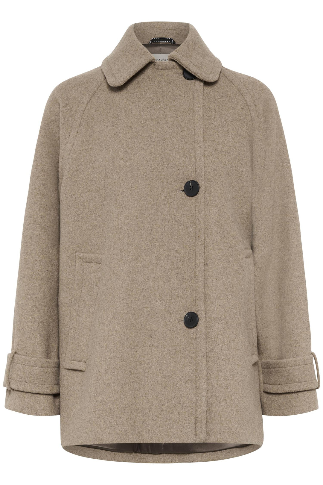 Thora Minona Coat R - Sandy Grey Melange