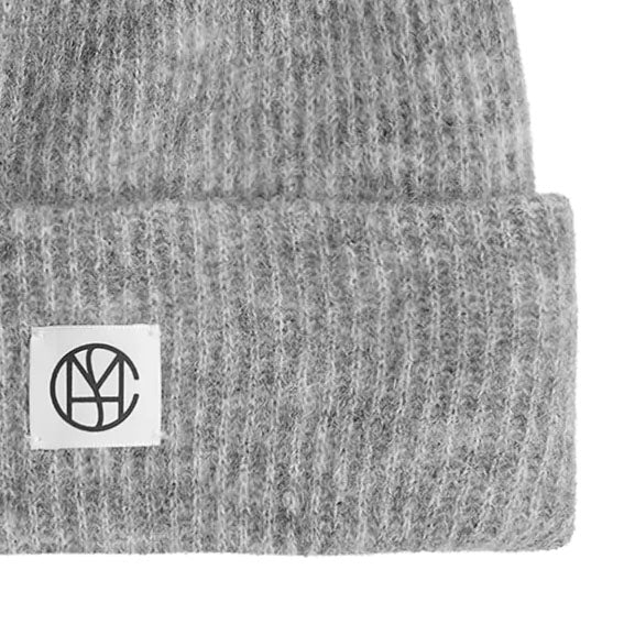 Hope Icon Beanie - Light grey melange