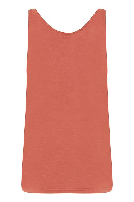 BYPERL TANK TOP - Marsala