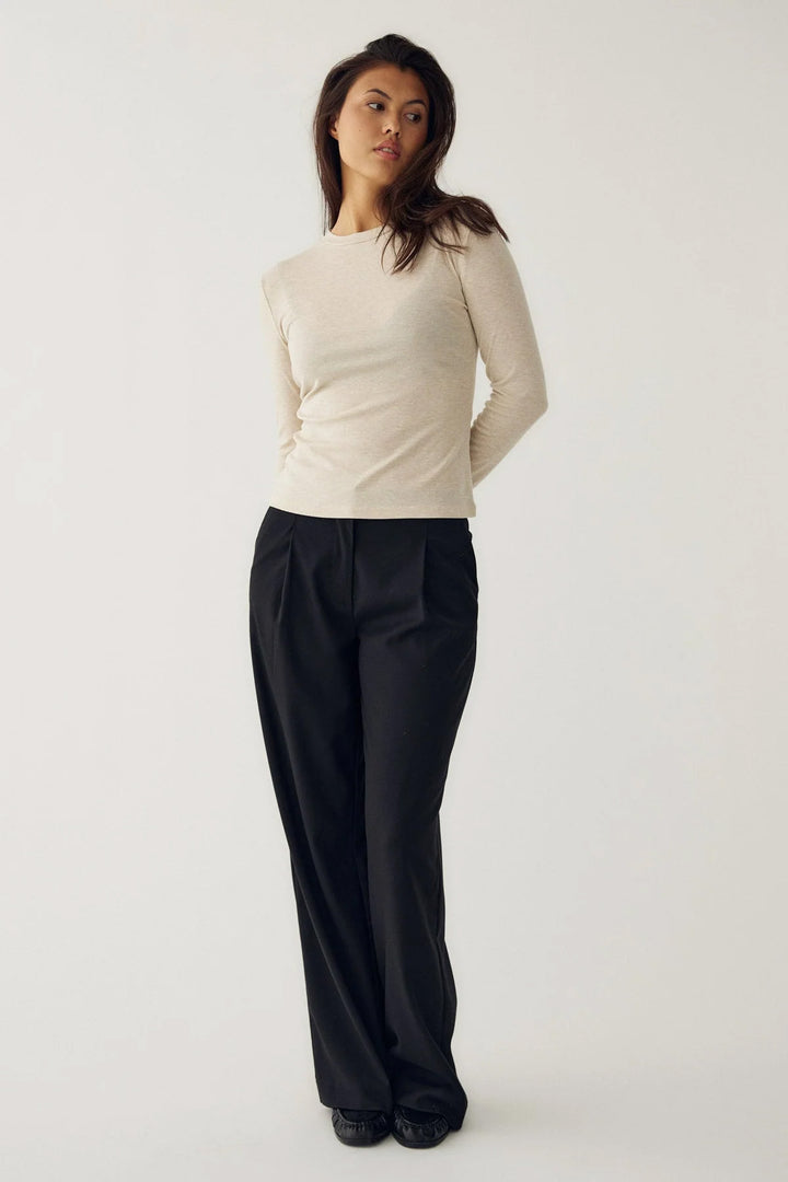 Lidie LS Top - Oatmeal