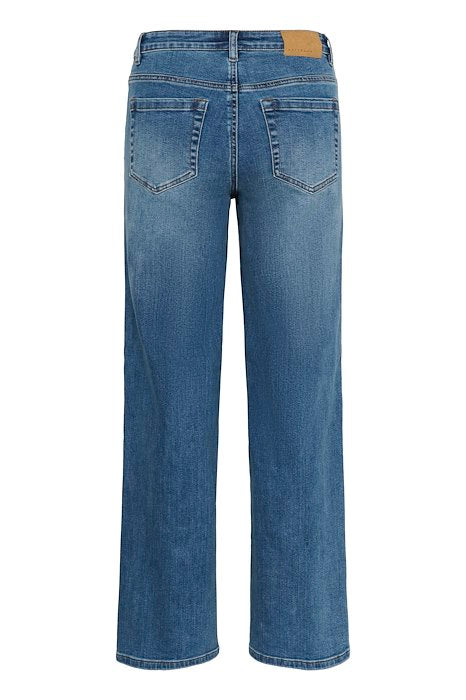 KAbrook HighWaist Reg Fit Jeans - Medium blue denim
