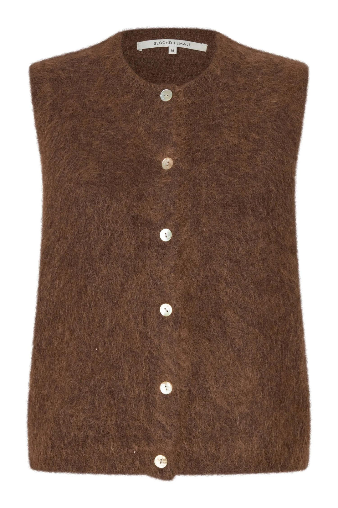 Brook Knit Waistcoat - Carafe