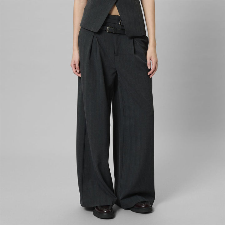 Luna High Wide Pant - Asphalt