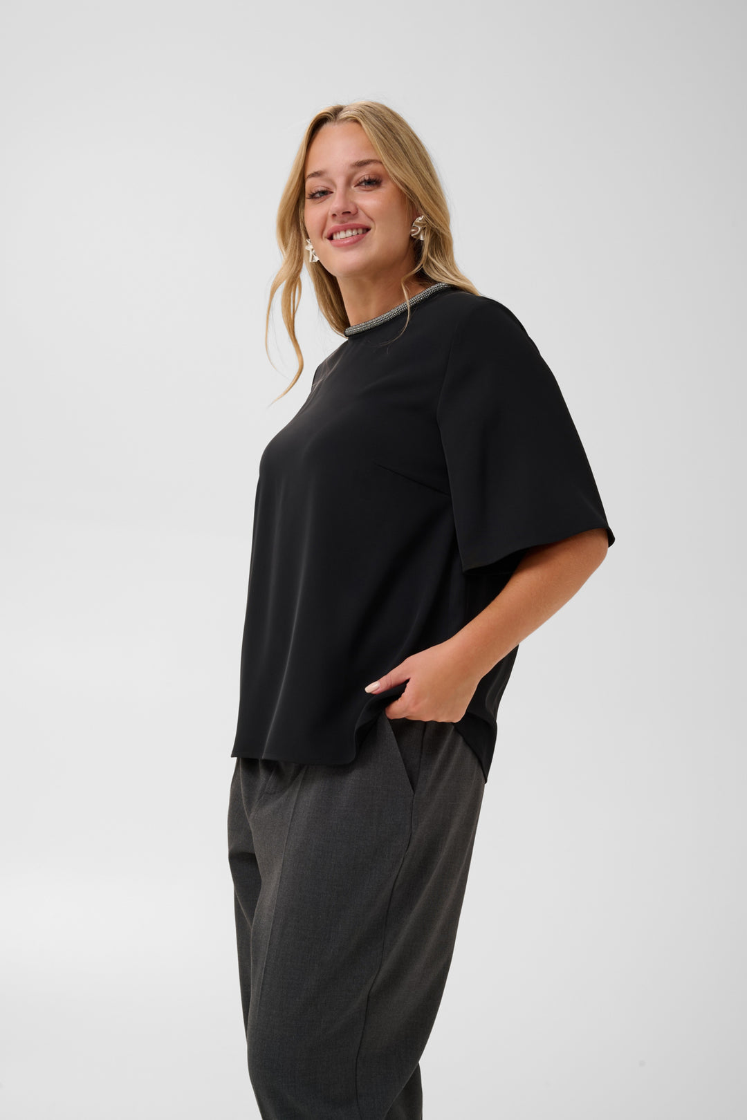 KCalie Blouse - Black deep