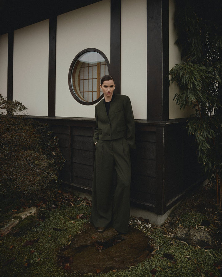 Cabrie Jacket - Forest Mel