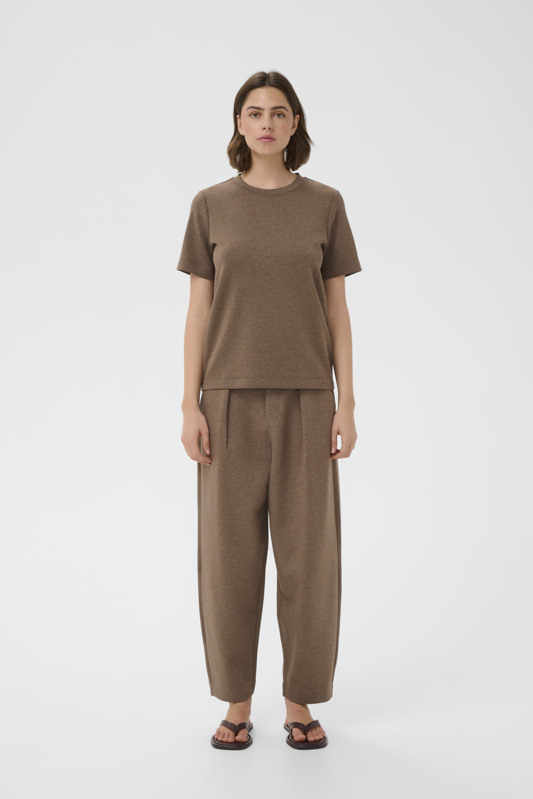 Vincent Melange Karmen - Coffee Quartz Melange T-Shirt