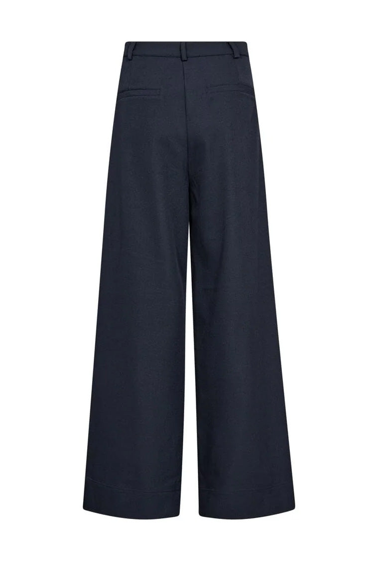 LunaCC Pleat Pant - Navy