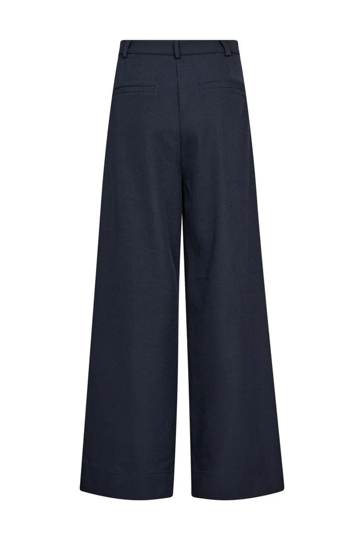 LunaCC Pleat Pant - Navy