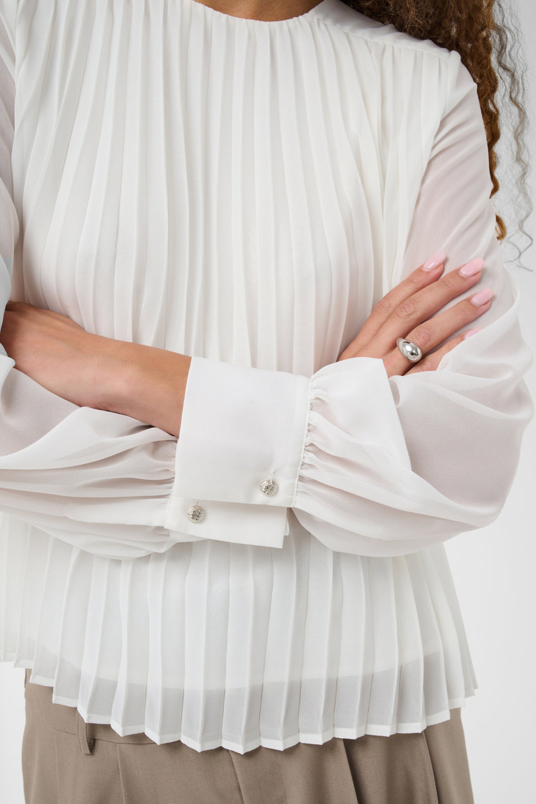 KAeloise Blouse - Chalk