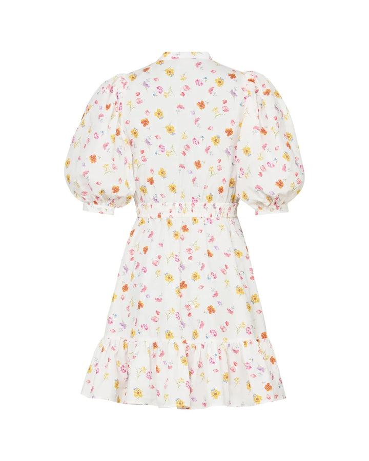 Poplin Mini Dress - Morning Bloom