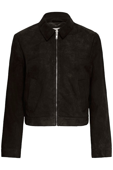 Carynn Leather Jacket - Mole&