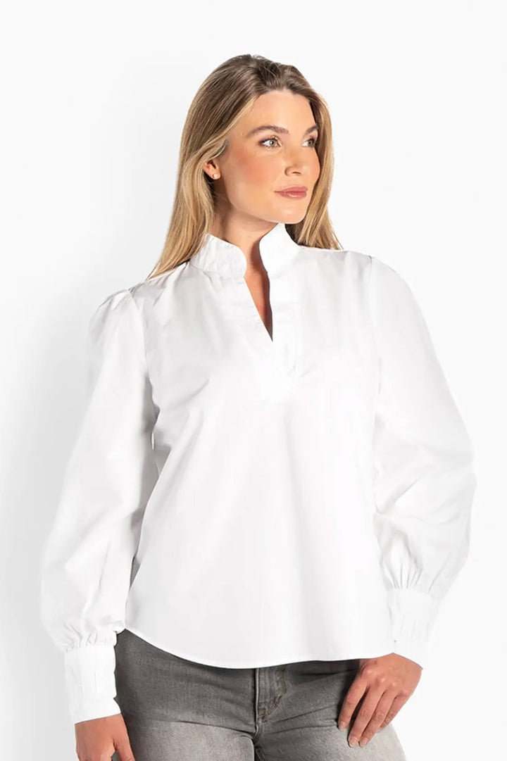 MIE Blouse - Optical White
