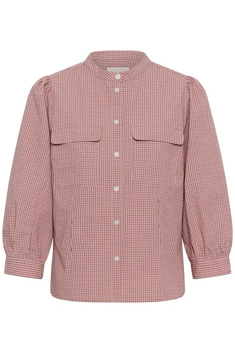 Chinette Shirt - Brandied Apricot Check